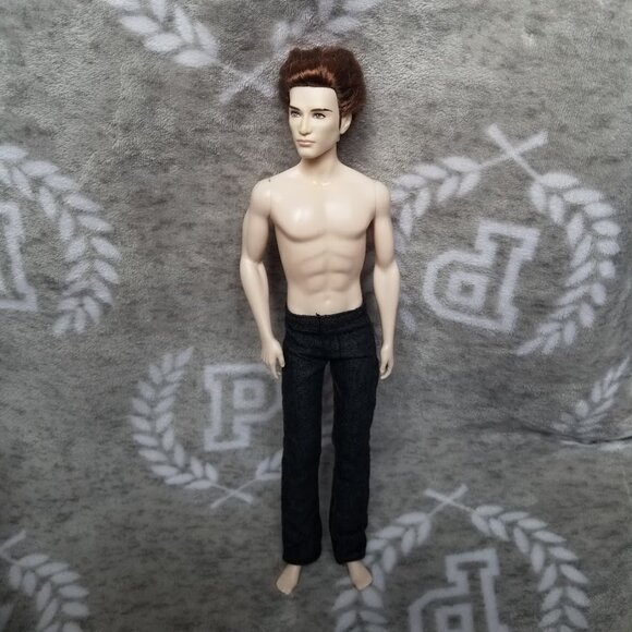 Barbie Doll Edward Cullen Twilight Pink Label Collector Glitter Vampire - Picture 1 of 7
